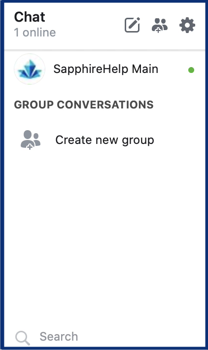 An online contact
