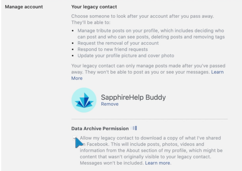 Data Archive Permission