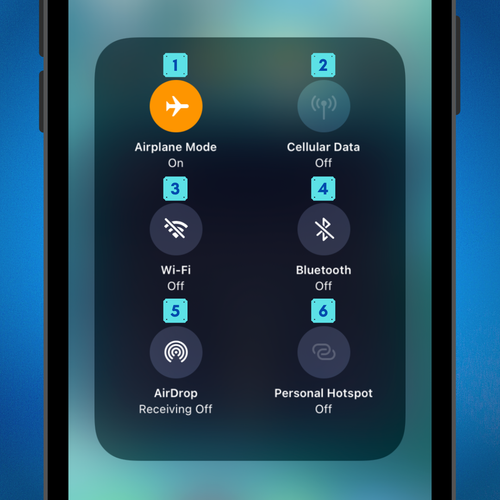 Try tapping or holding these Controls
