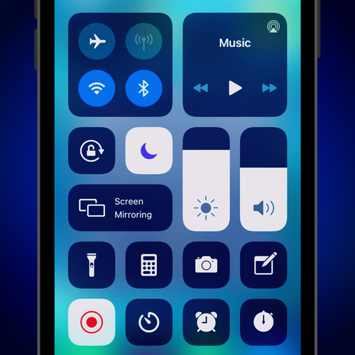 Make your Control Center like a personalize remote control